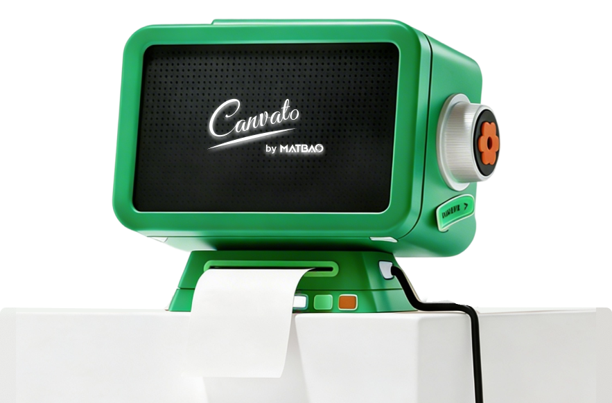 Canvato E-Namecard Robot